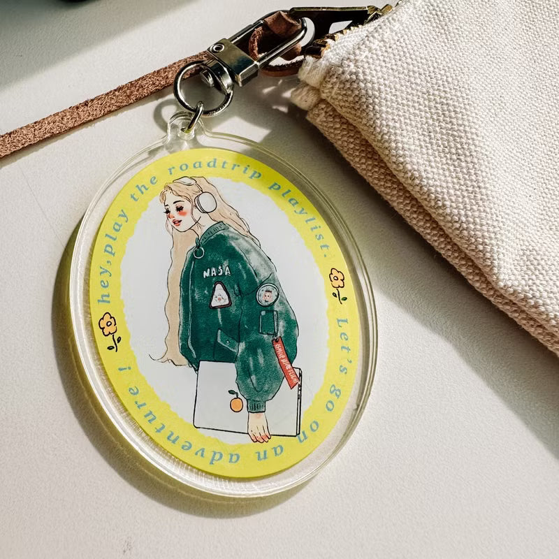 La Dolce Vita - Music Girl Keychain