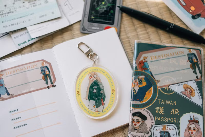 La Dolce Vita - Music Girl Keychain