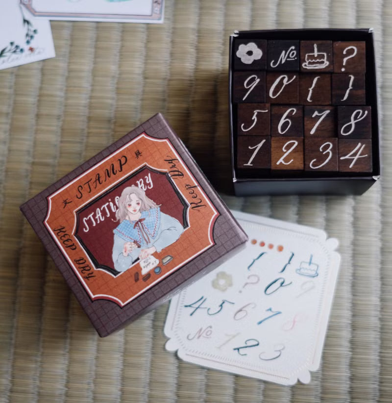 La Dolce Vita - Number and Symbol Stamp Set