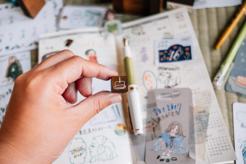 La Dolce Vita - Number and Symbol Stamp Set