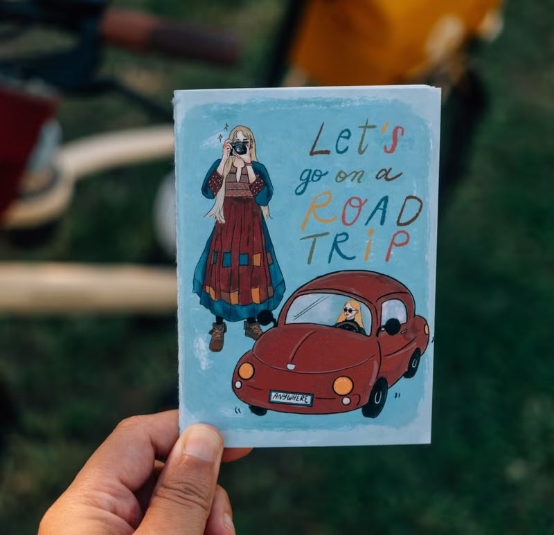 La Dolce Vita - Road Trip Passport Size Notebook