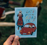 La Dolce Vita - Road Trip Passport Size Notebook