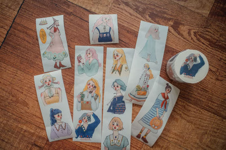 La Dolce Vita - Song Of A Hundred Flowers Washi Tape

Desolation is to welcome the
cold winter that will eventually pass,

and we will sing with the most tender mood&nbsp;and
wait for the time when the flowers will bloom again It is convenient to cut out the shape of the pattern according to your own needs.


Product information:
Matte Washi Tape with Release Paper
5 cm wide, 10 meters long, 90 cm long
Made in Taiwan