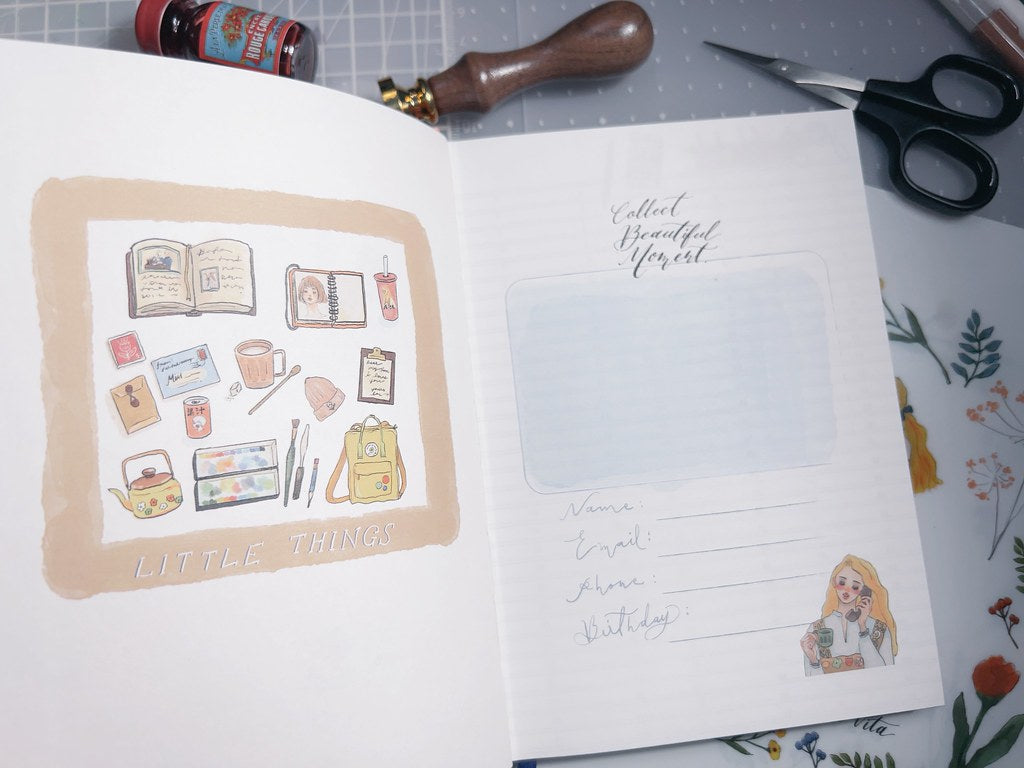 Carefully crafted,
Bringing you a brand new version and format!
The first part is the monthly plan, followed by the weekly plan for 54 weeks.

Highlights:
1. Fill in the date yourself
2. Months from January to December
3. Monthly Notes: 12 patterns in total
4. 54 weeks in total
5.Two styles that we think are the most useful
6. Weekly Notes: 18 patterns, cycled 3 times
7. There is a book cover!

Can be flattened 180 degrees!
A total of 160 pages perfectly bound
Inside page: Bird of Paradise 75g
Size: 168x182