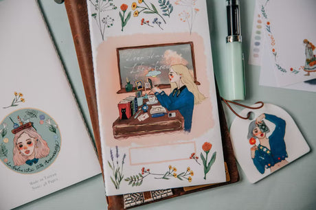 La Dolce Vita - Sweet Life Notebook

The days of being embraced by love; the people and things that yearn to cherish; the distant place that I still want to remember after arriving.
Recording the precious bits and pieces in this once-lived life,
It's my account time.


Blank Pages

48 pages in total.
Paper: Bird of Paradise
Binding: thread binding
Size: 182*110mm