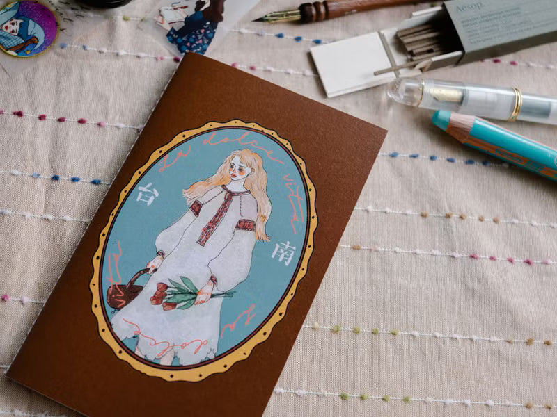 La Dolce Vita - Tainan Embroidered Dress Girl Notebook