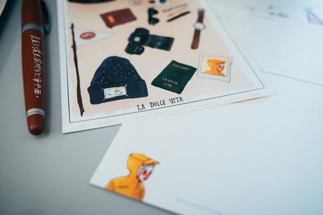 La Dolce Vita - The Necessities of the Journey Postcard

I am on a distant journey.

In this life, the soul returns to the wilderness,
sleeping on the soft grassland,
bathing in the starlight, and
dreaming of the color of the sunset.

Incudes 1 postcard
Size: 105x148 mm
Material: Ivory 250g
Made in Taiwan