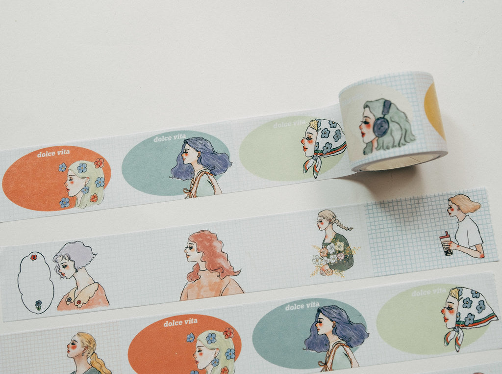 La Dolce Vita - The Warm Message Memo Sticky Notes Roll