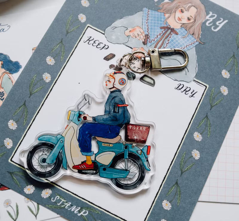 La Dolce Vita - We Happily Move Forward Keychain Collection

We move forward happily!
Bags, backpacks, and notebooks can
be used in a variety of occasions to
accompany you in your life.