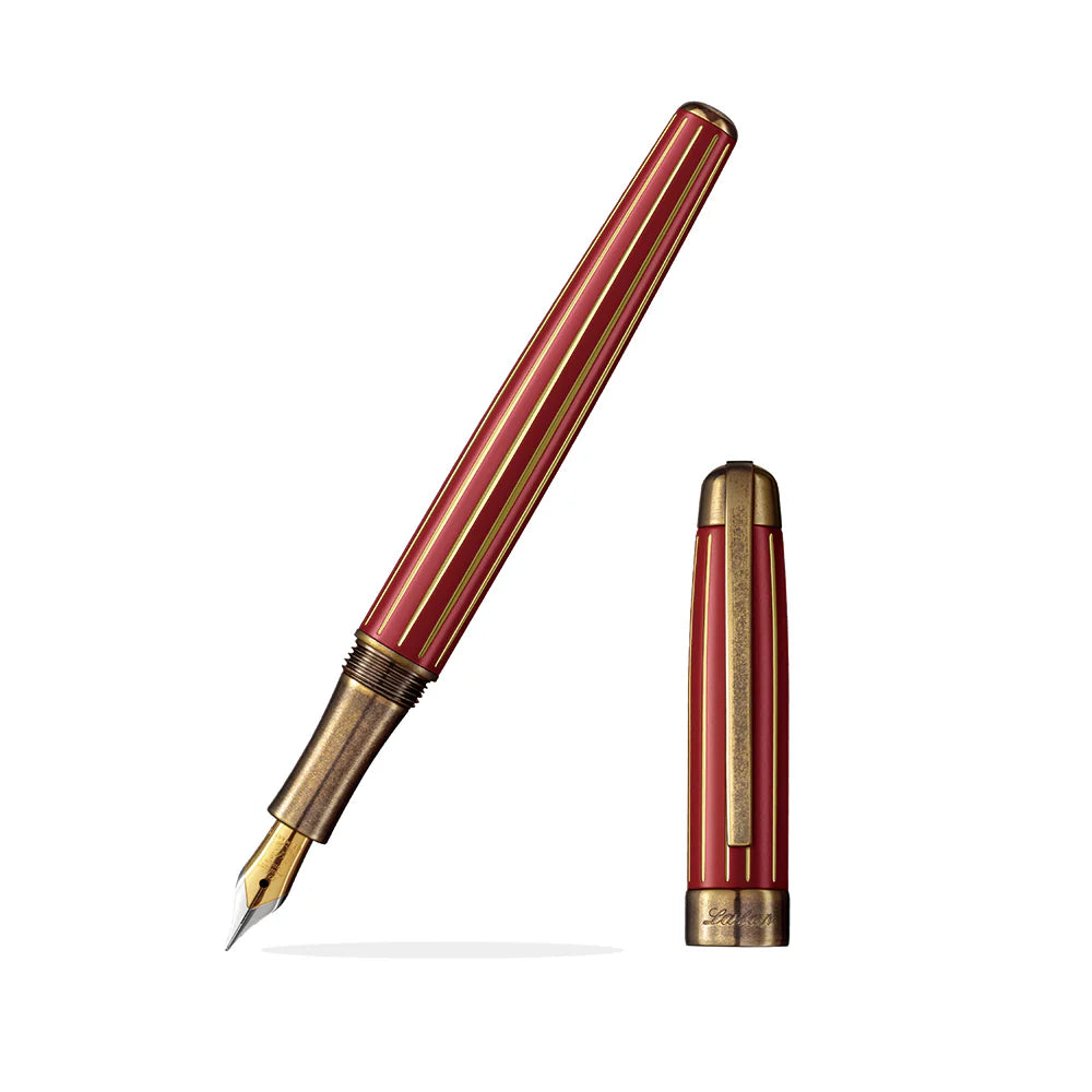 Laban Antique II Fountain Pen - Red – Little Craft Place