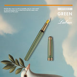 Laban Antique II Fountain Pen Green