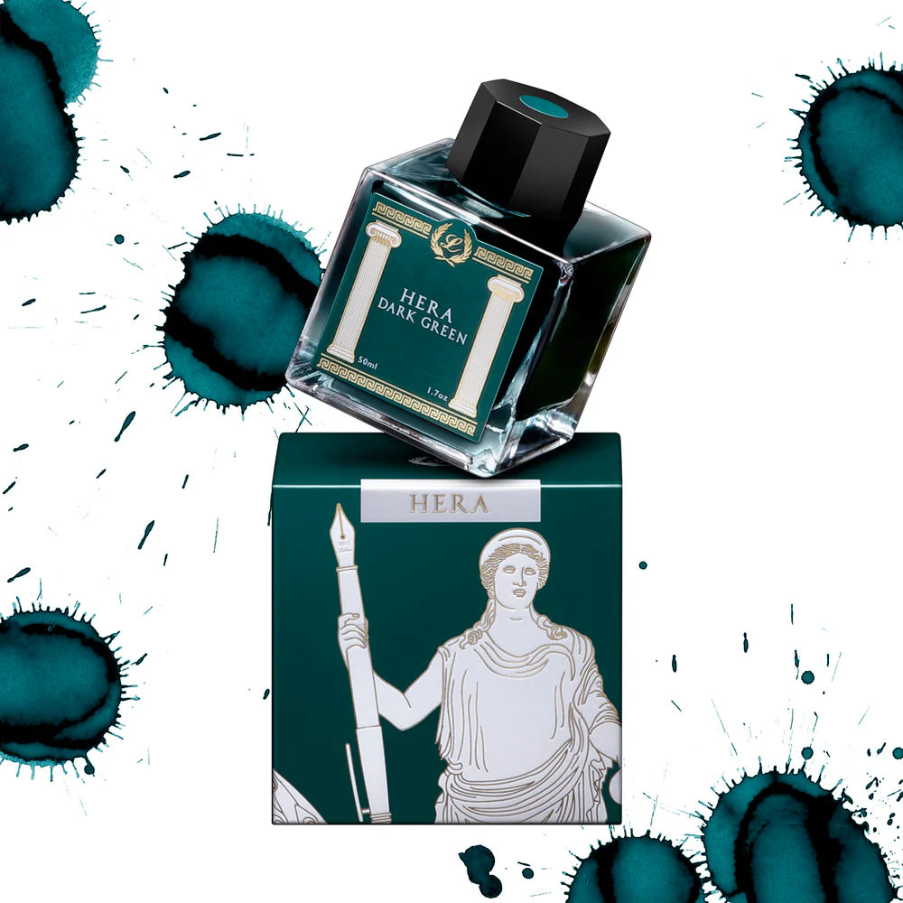 Laban Greek Mythology II Ink - Hera Dark Green