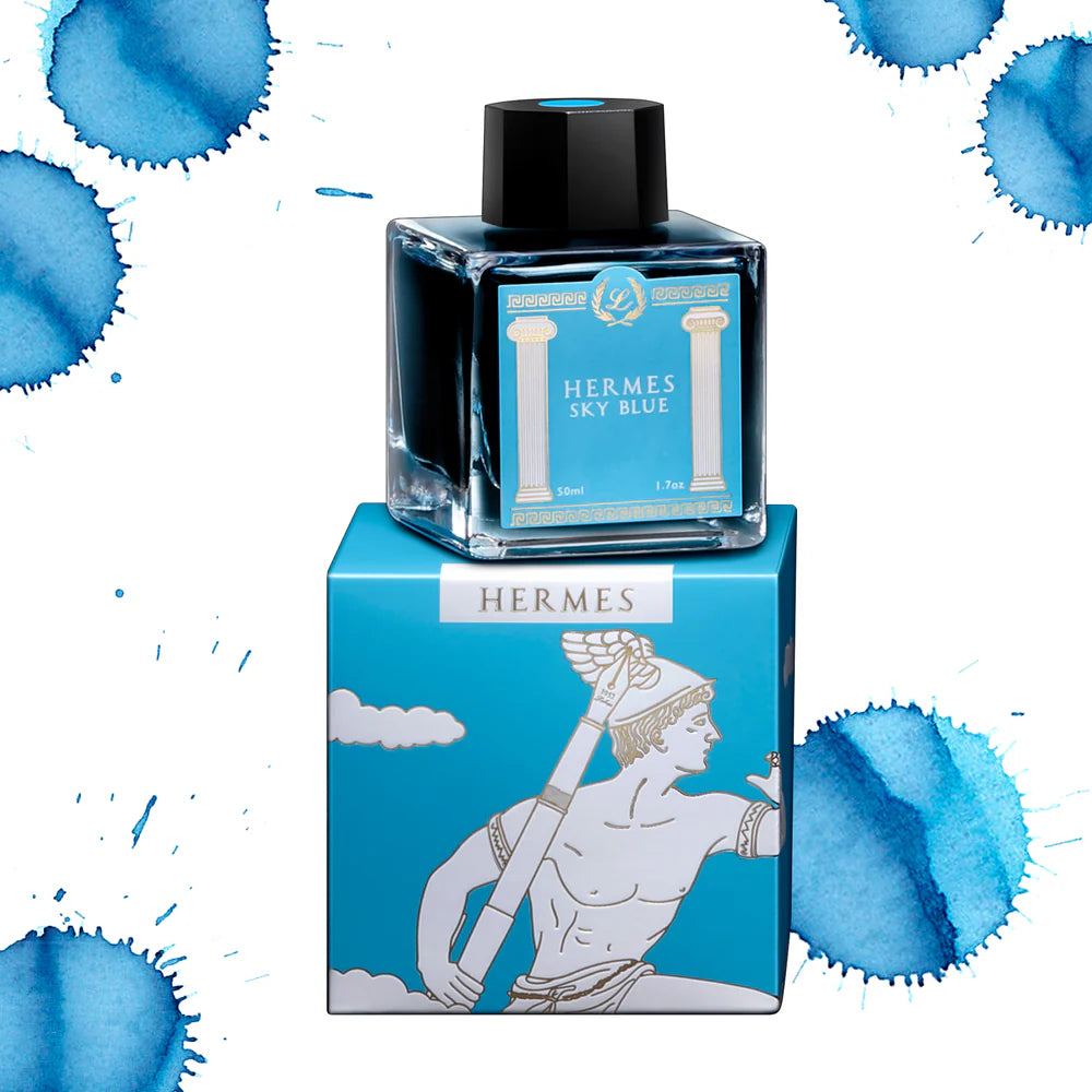 Laban Greek Mythology II Ink - Hermes Sky Blue