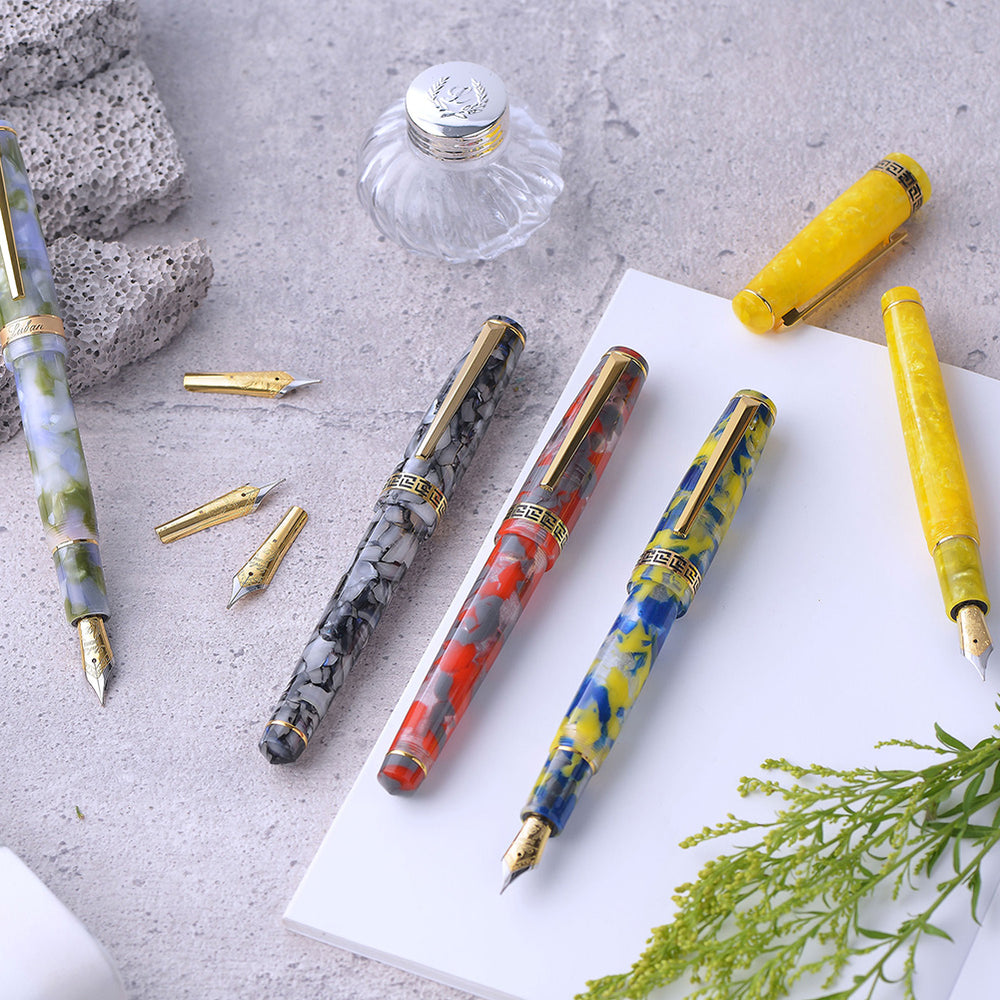 Laban Rosa Fountain Pen - Ice Crack