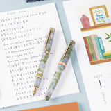 The Laban Rosa collection offers a fresh, modern look with its compact size and vivid colors. Lightweight and well-balanced, it’s the perfect choice for first-time fountain pen users. Fitted with a smooth steel nib and gold-plated trim, the Rosa brings style and ease to everyday writing.

Fresh and Fearless Spring: Lilac

Lilacs always bloom for Easter, and after Easter, the daytime gets longer. We see hope for tomorrow through the flourishing spring; it is a fresh and fearless season.


Light bluish-purple