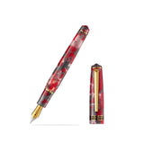 The Laban Rosa collection offers a fresh, modern look with its compact size and vivid colors. Lightweight and well-balanced, it’s the perfect choice for first-time fountain pen users. Fitted with a smooth steel nib and gold-plated trim, the Rosa brings style and ease to everyday writing.