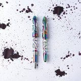 Laban Skeleton Rainbow Fountain Pen
