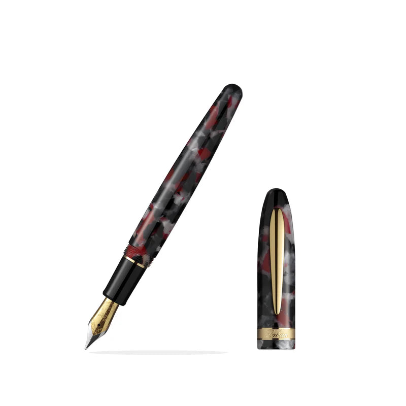 Laban Box Red Laban Taroko Fountain Pen - Autumn Red – Little Craft Place