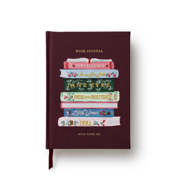This embroidered-cover journal is designed with book lovers in mind. Perfect for logging reads and capturing reflections, the journal features useful sections for reading notes, review entries, books borrowed and lent, and a to-read list. Inside, you’ll also find a place-keeping ribbon and two paper bookmarks.