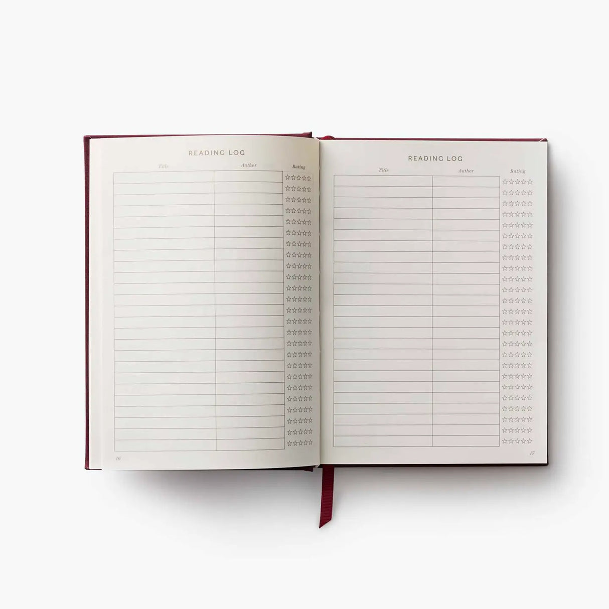 This embroidered-cover journal is designed with book lovers in mind. Perfect for logging reads and capturing reflections, the journal features useful sections for reading notes, review entries, books borrowed and lent, and a to-read list. Inside, you’ll also find a place-keeping ribbon and two paper bookmarks.