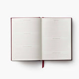 This embroidered-cover journal is designed with book lovers in mind. Perfect for logging reads and capturing reflections, the journal features useful sections for reading notes, review entries, books borrowed and lent, and a to-read list. Inside, you’ll also find a place-keeping ribbon and two paper bookmarks.