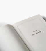 This embroidered-cover journal is designed with book lovers in mind. Perfect for logging reads and capturing reflections, the journal features useful sections for reading notes, review entries, books borrowed and lent, and a to-read list. Inside, you’ll also find a place-keeping ribbon and two paper bookmarks.