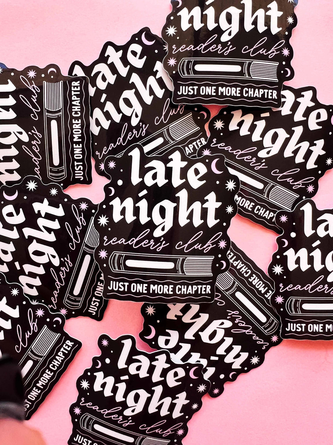 Late Night Readers Vinyl Sticker

For all my pals who love staying up late just to finish one more chapter in their book, but then it ends up being 10 chapters and suddenly the sun is coming up.

2.5inch Waterproof Sticker