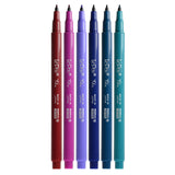 Le Pen Flex Jewel Set 6/Pkg Uchida