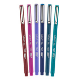 Le Pen Flex Jewel Set 6/Pkg Uchida