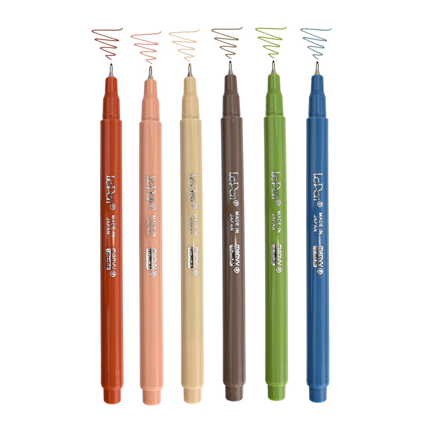 Meet the pen that everyone's obsessed with—and for good reason! Le Pen's silky micro-fine tip is your secret weapon for flawless bullet journals, pristine form-filling, scrapbook masterpieces, planner perfection, and love letters that actually look intentional. Now introducing our gorgeous Earth Tone collection—natural, sophisticated, and ready to elevate your creative game.&nbsp;

Specifications
Extra Fine Point - 0.3mm
Smear resistant
Quick Drying
Vivid colors
Water based dye ink
Smooth writing
Conforms t