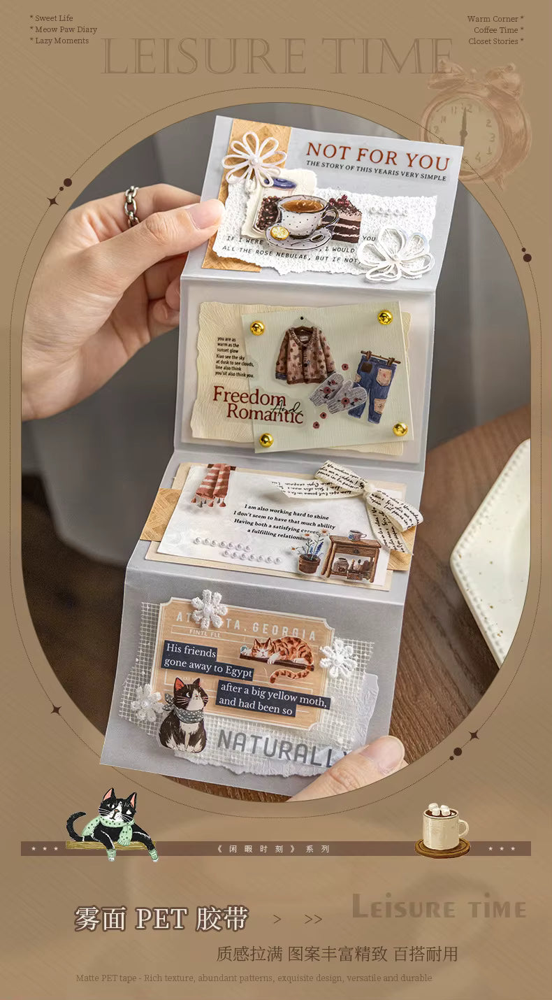 Leisure Time Kiss Cut PET Tape