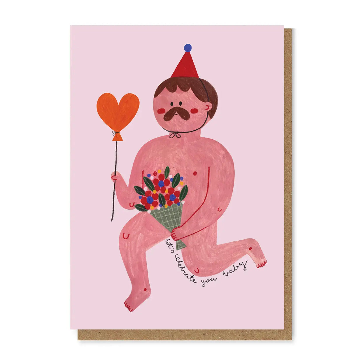 Immerse yourself in the vibrant and cheerful world of Daria Solak Illustrations with our 'LET'S CELEBRATE YOU' card. This A6 size card is perfect for any occasion, expressing joy and celebration in every stroke. Each card is born from hand-drawn illustrations, printed locally, and exhibits Daria's love for quality paper, watercolors, gouache, and colored pencils. Send this card to celebrate your loved ones and spread smiles.