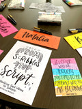 Level Up Your Lettering Class (May 25)