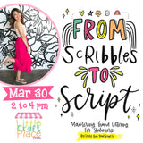 From Scribbles to Script: Mastering Hand Lettering for Stationery (March 30)
