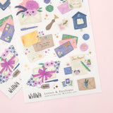 Letters & Envelopes Sticker Sheet