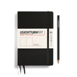 Leuchtturm1917 Hardcover Notebook Paperback (B6+) Black