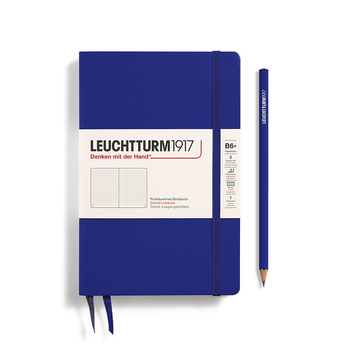 Leuchtturm1917 Hardcover Notebook Paperback (B6+) Ink