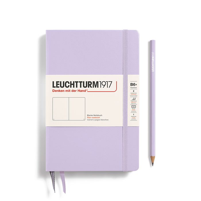 Leuchtturm1917 Hardcover Notebook Paperback (B6+) Lilac