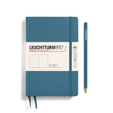 Leuchtturm1917 Hardcover Notebook Paperback (B6+) Stone Blue 