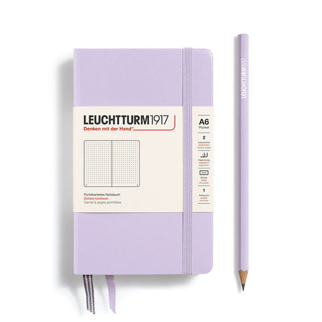 Leuchtturm1917 Hardcover Pocket Notebook A6 - Lilac