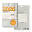 Turn your notebook into a yearly planner in seconds.

• Calendar overview 2026 - 2027
• For Medium (A5) notebooks
• Including holidays D/A/CH
