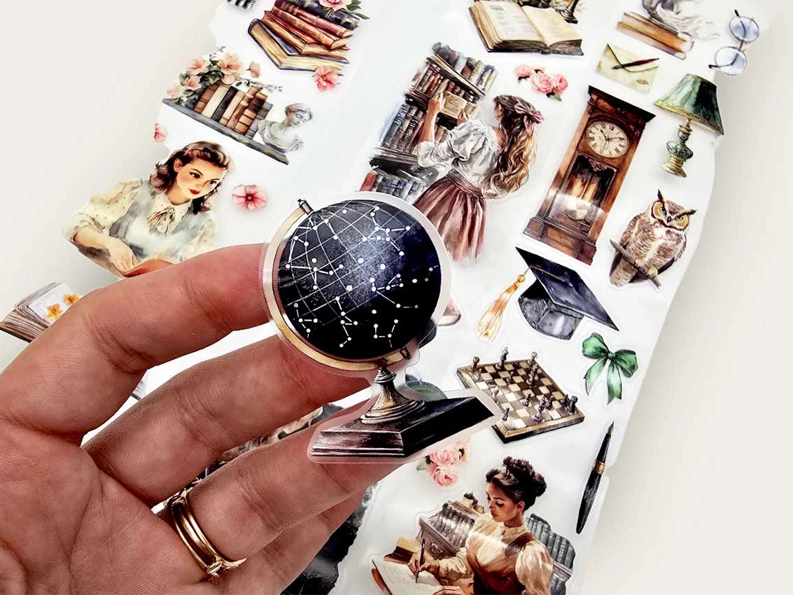 CoraCreaCrafts Light Academia PET Tape