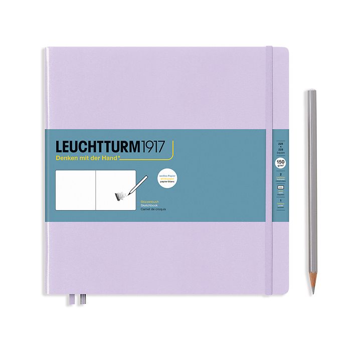Leuchtturm1917 Square Hardcover Sketchbook Lilac