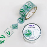 Cinta adhesiva transparente con la historia del sello Lily Of The Valley