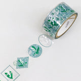 Cinta adhesiva transparente con la historia del sello Lily Of The Valley