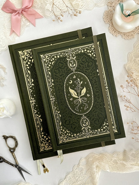 Lily of the Valley Spell Book A5 - Grid