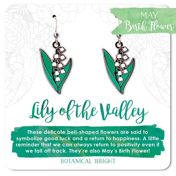 Lily of the Valley Dangle Earrings