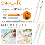 Sarasa & Mildliner White Series Pen Set A - Limited Edition