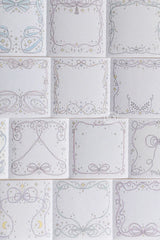 Lin Chia Ning Memo Sticker Roll - Bow Frames

A whimsical peel‑and‑stick memo roll featuring delicate bow‑themed frames.&nbsp;

Size: 5cm x 10M&nbsp;
Loop: 95 cm&nbsp;
Simili paper