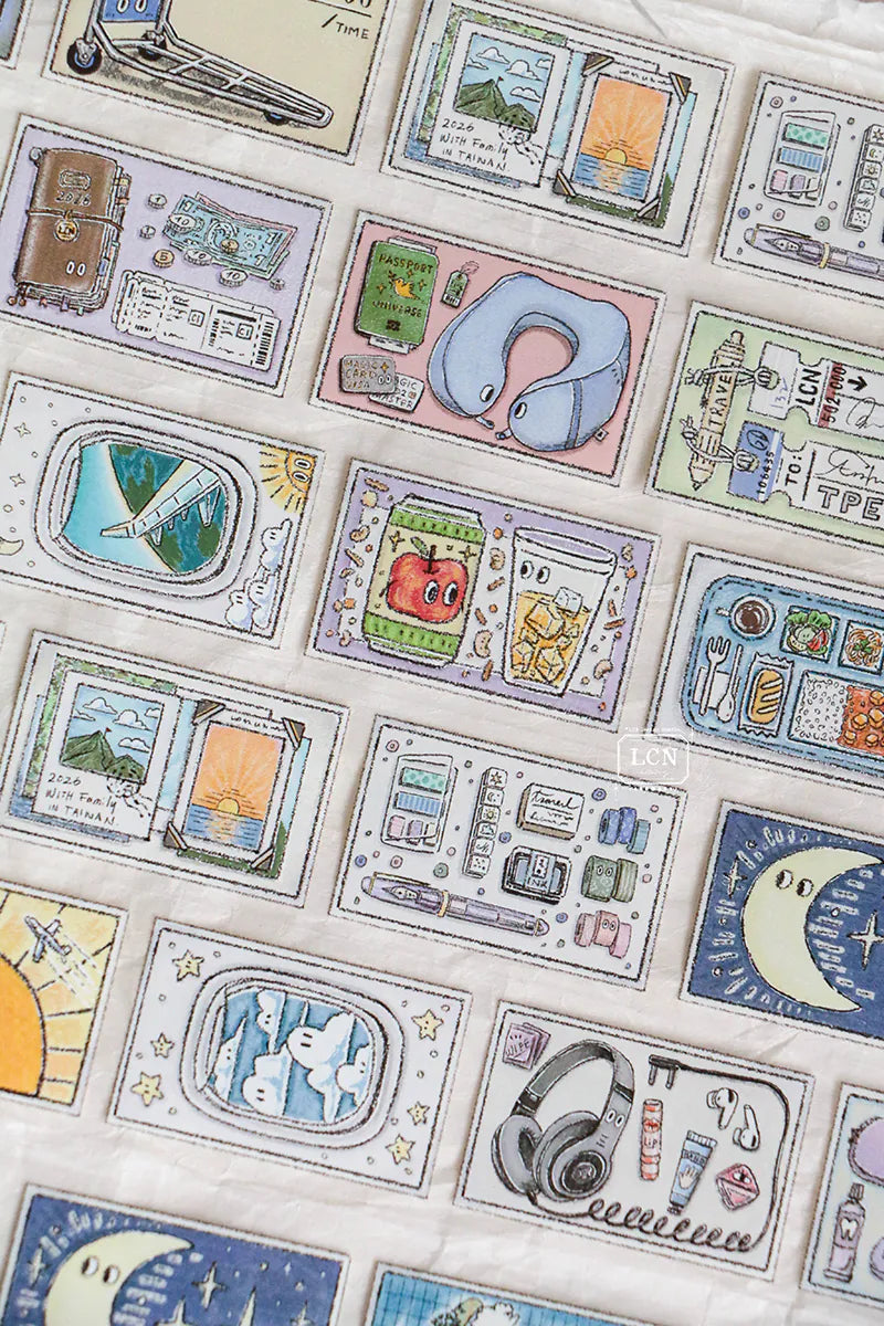 Lin Chia Ning PET Tape - When Travel

When travel color UV printing PET tape


Design by LinChiaNing

Made in Taiwan

PET tape.
Width: 5cm / Length: 10m
Loop: 100 cm&nbsp;
NOT pre-cut
Comes with one (1) roll of tape
Actual color might differ slightly from how it appears on screen due to differences in monitors